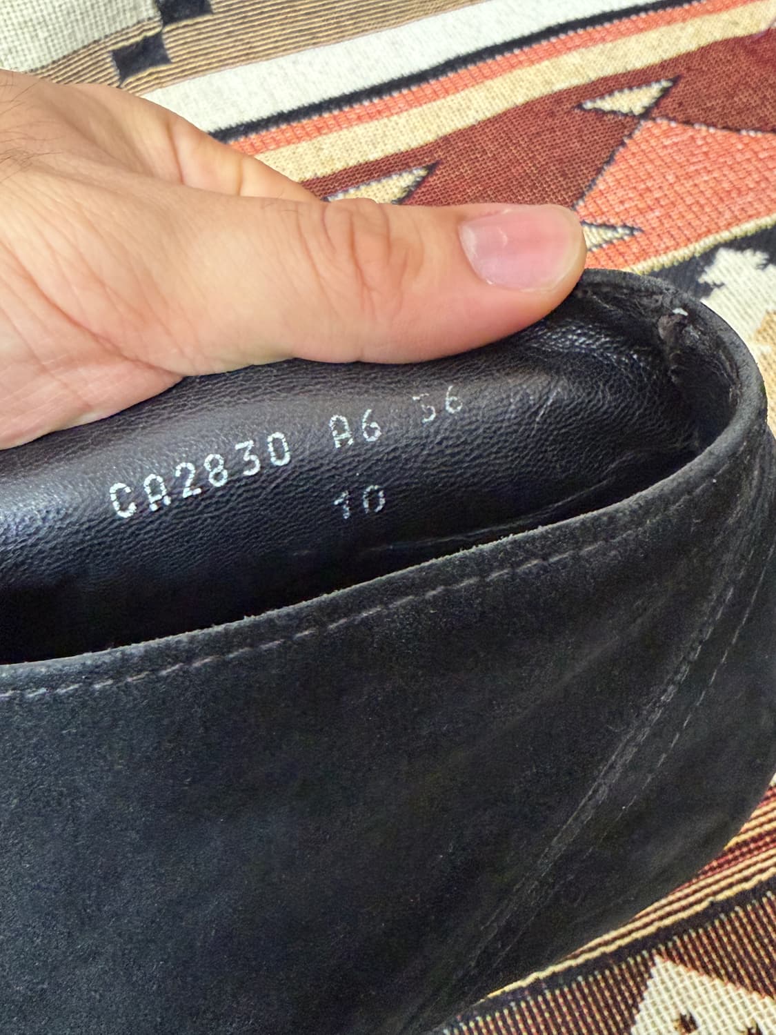 [280]돌체앤가바나 빈티지 스웨이드 부츠 상품이미지7