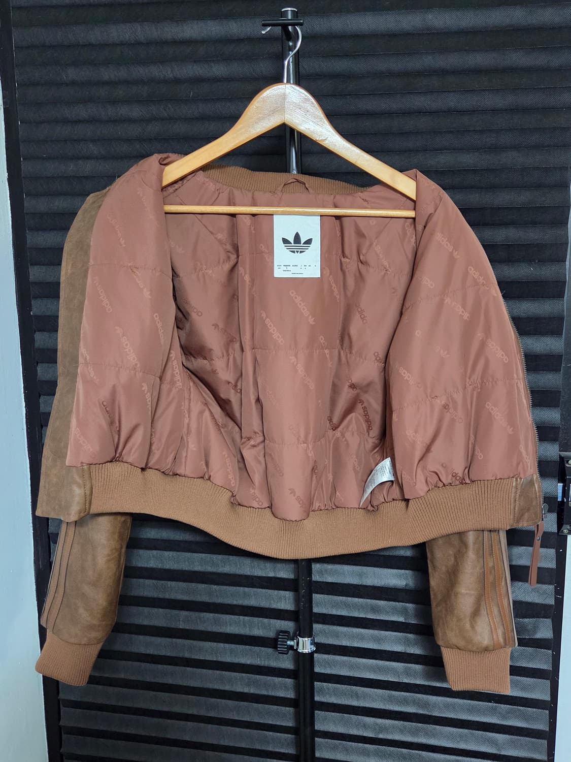 (정품) [아디다스] 크롭 레더 자켓 | 00052 상품이미지6