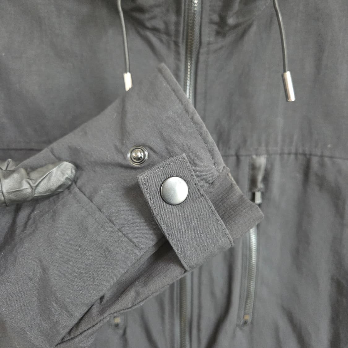 캐나다구스 바람막이 자켓 여자S 블랙 상품이미지4