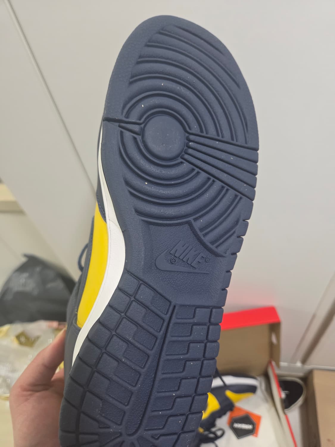 270 나이키 덩크 하이 SP 메이즈 & 블루 상품이미지4