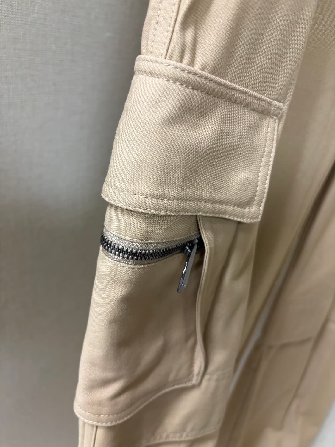 [44] 우영미 와이드 카고 팬츠 베이지 상품이미지8