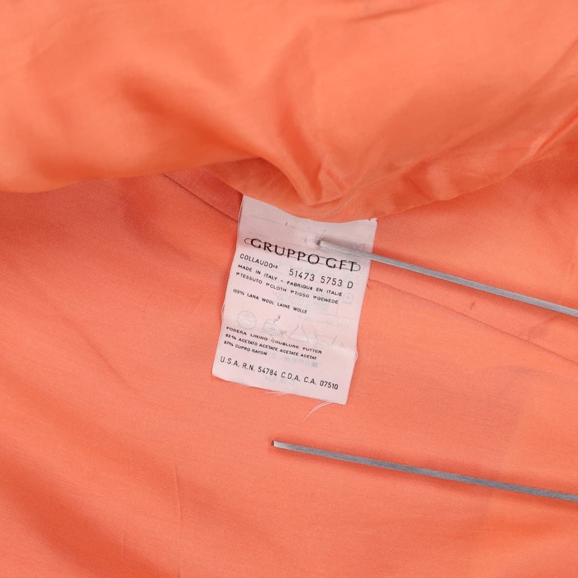 IT42 발렌티노 빈티지 금장버튼 노카라 크롭 자켓 4210 상품이미지7