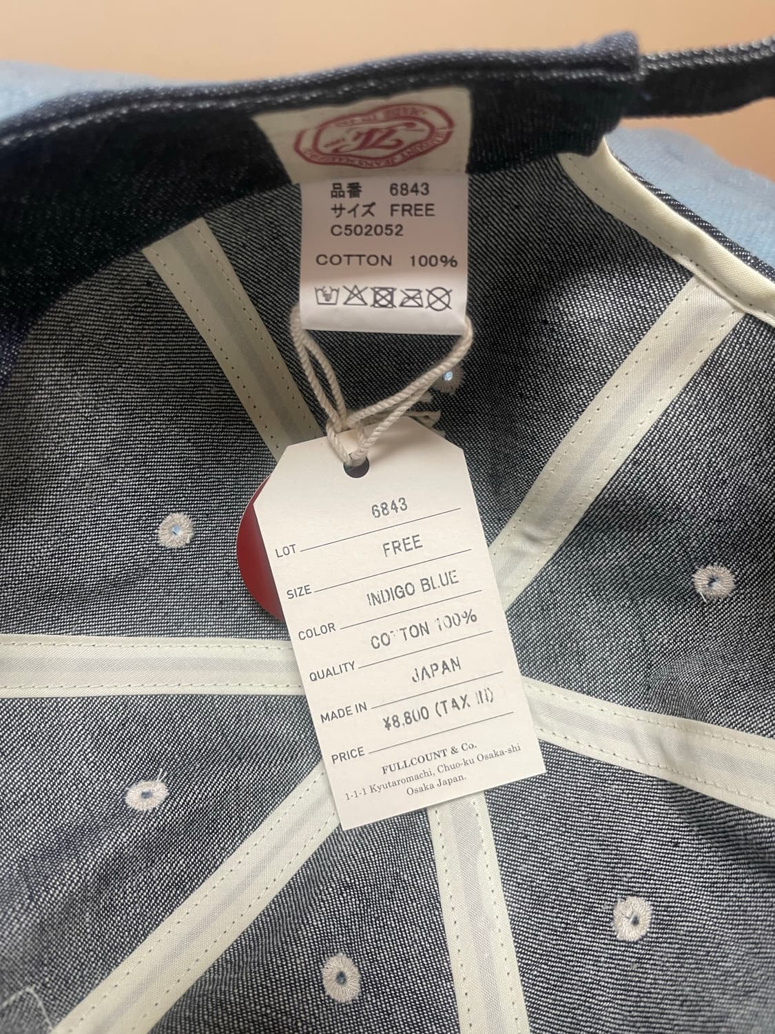 풀카운트 볼캡 상품이미지3