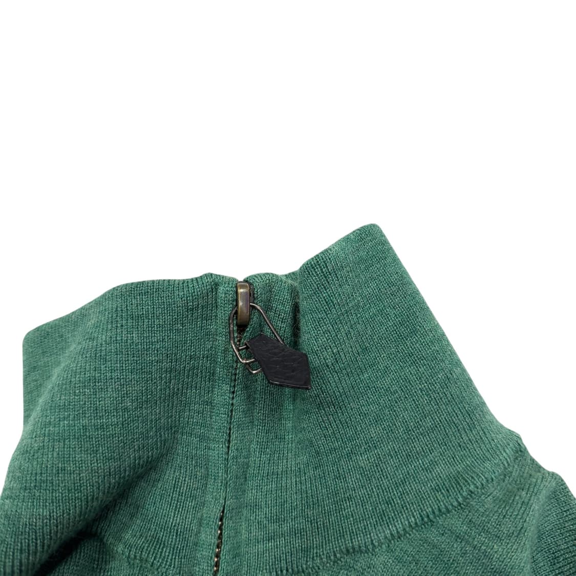 폴로 랄프로렌 메리노울 니트 하프 반집업 그린 S 상품이미지8