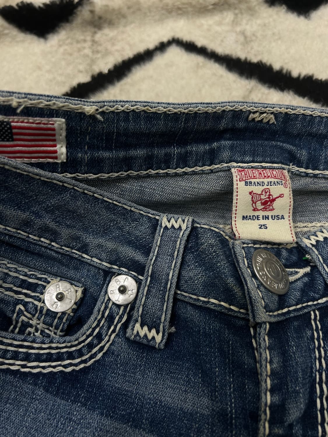 [25]트루릴리전 조니 빅 세미 부츠컷/스판 상품이미지4