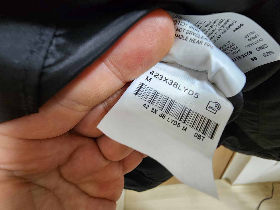 (M)에잇세컨즈 오버핏 다운 숏 푸퍼 점퍼 상품이미지5