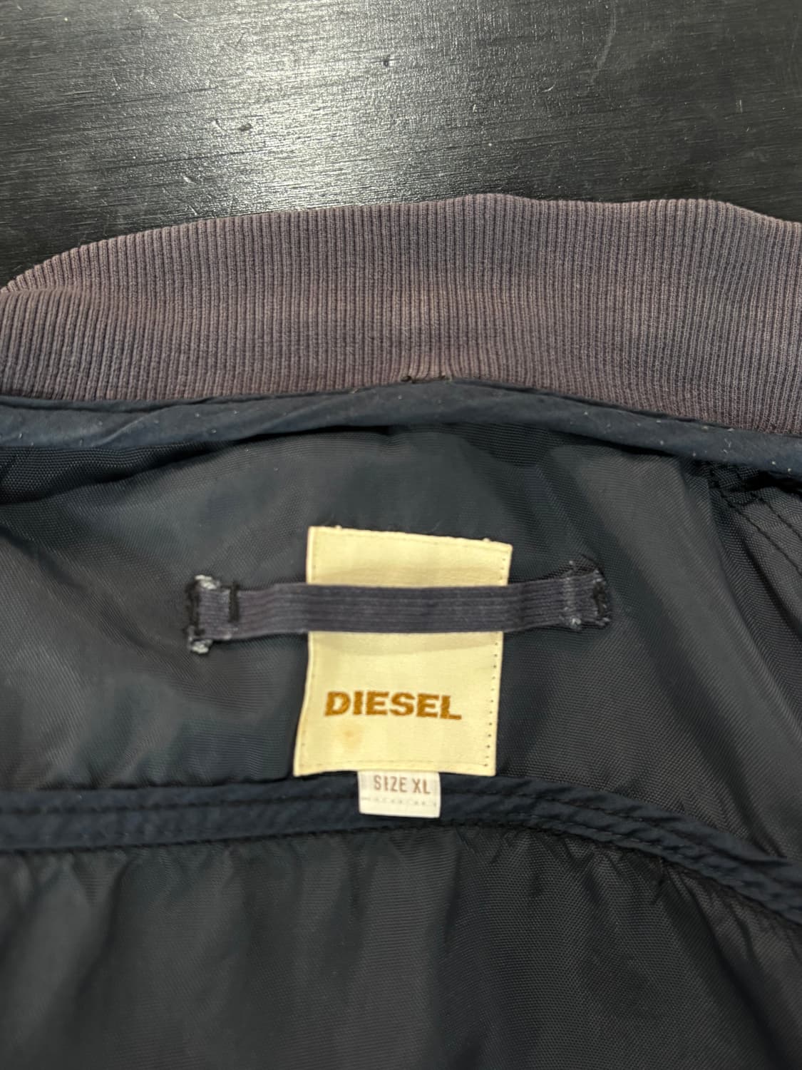 디젤 유틸리티 포켓 네이비 봄버자켓 상품이미지6