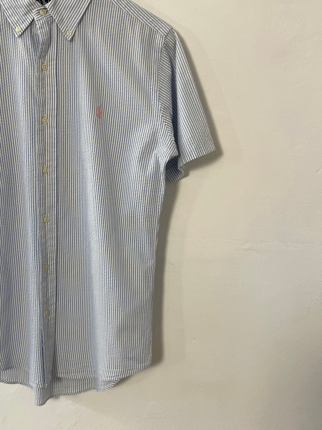 폴로 커스텀핏 스트라이프 셔츠  상품이미지3