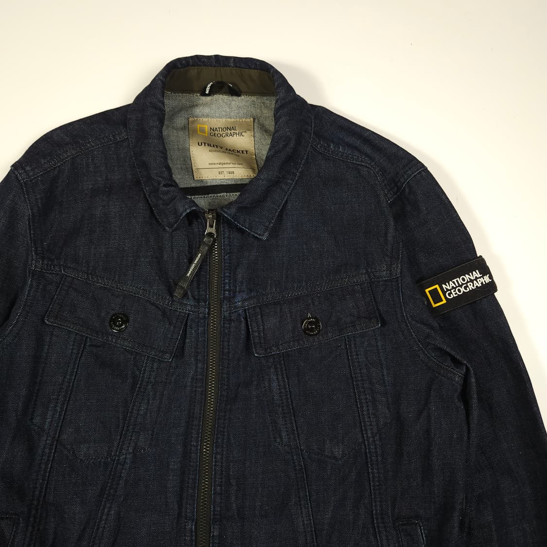 내셔널지오그래픽 와펜 데님 자켓 상품이미지2