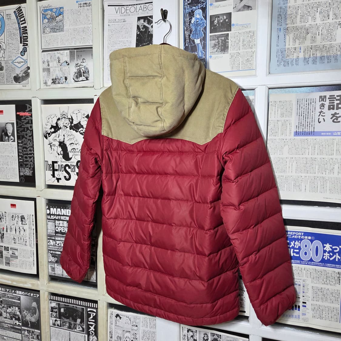 리바이스 코듀로이 배색 웨스턴 덕다운 패딩 상품이미지6