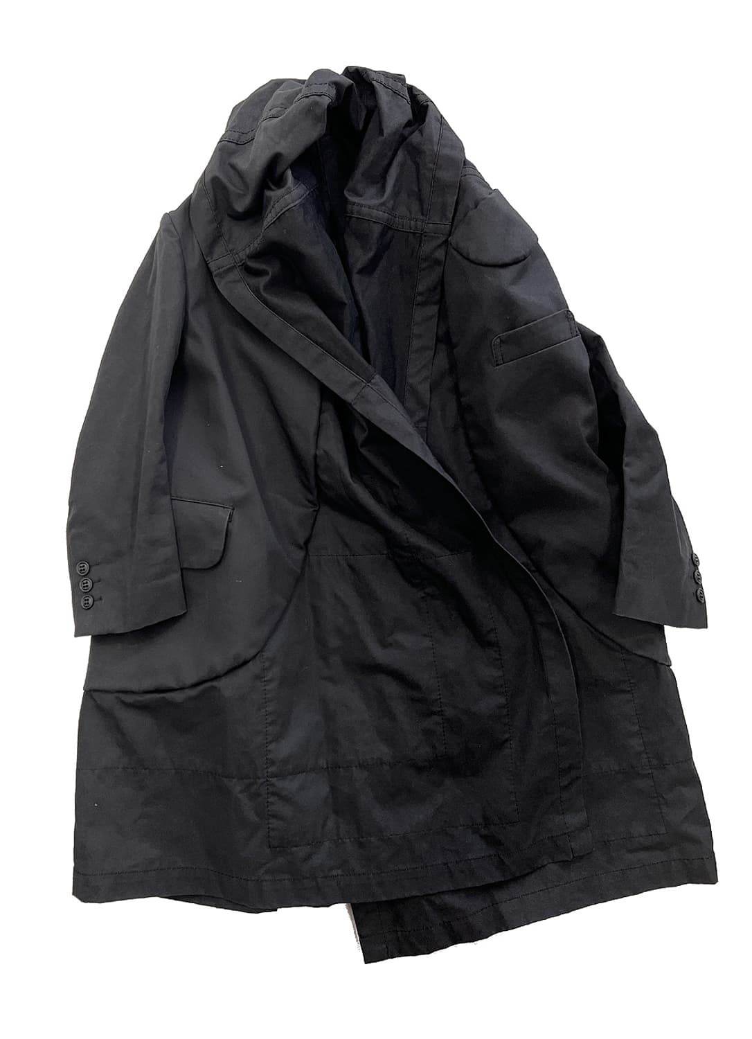 꼼데가르송 숄 코트 상품이미지5