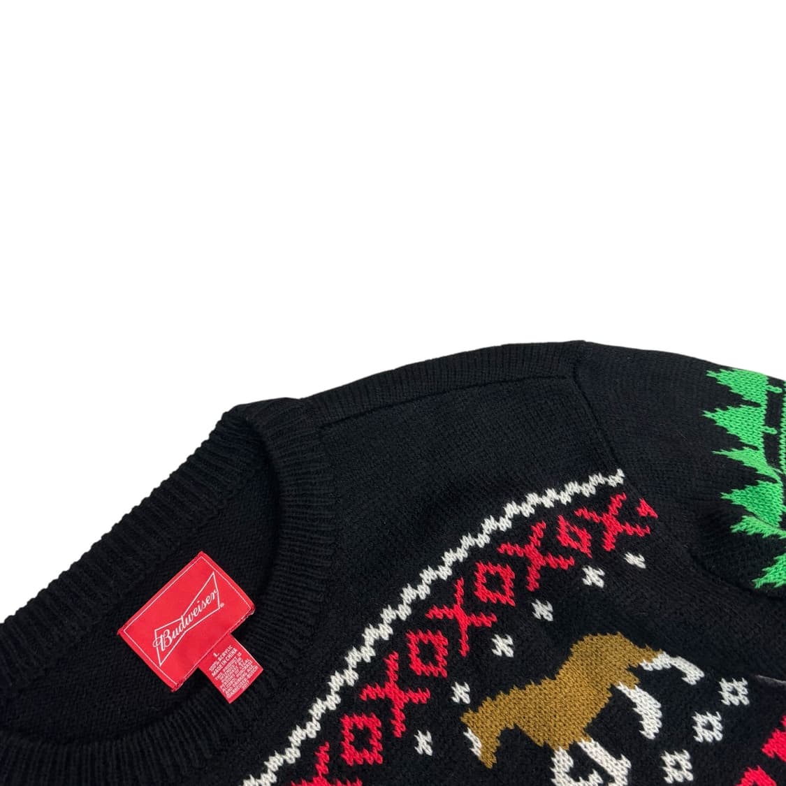 버드와이저 크리스마스 니트 상품이미지3