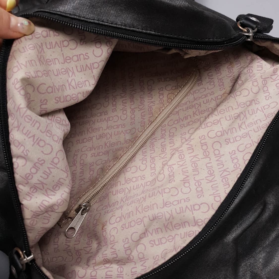 캘빈클라인 레더 백팩 상품이미지8