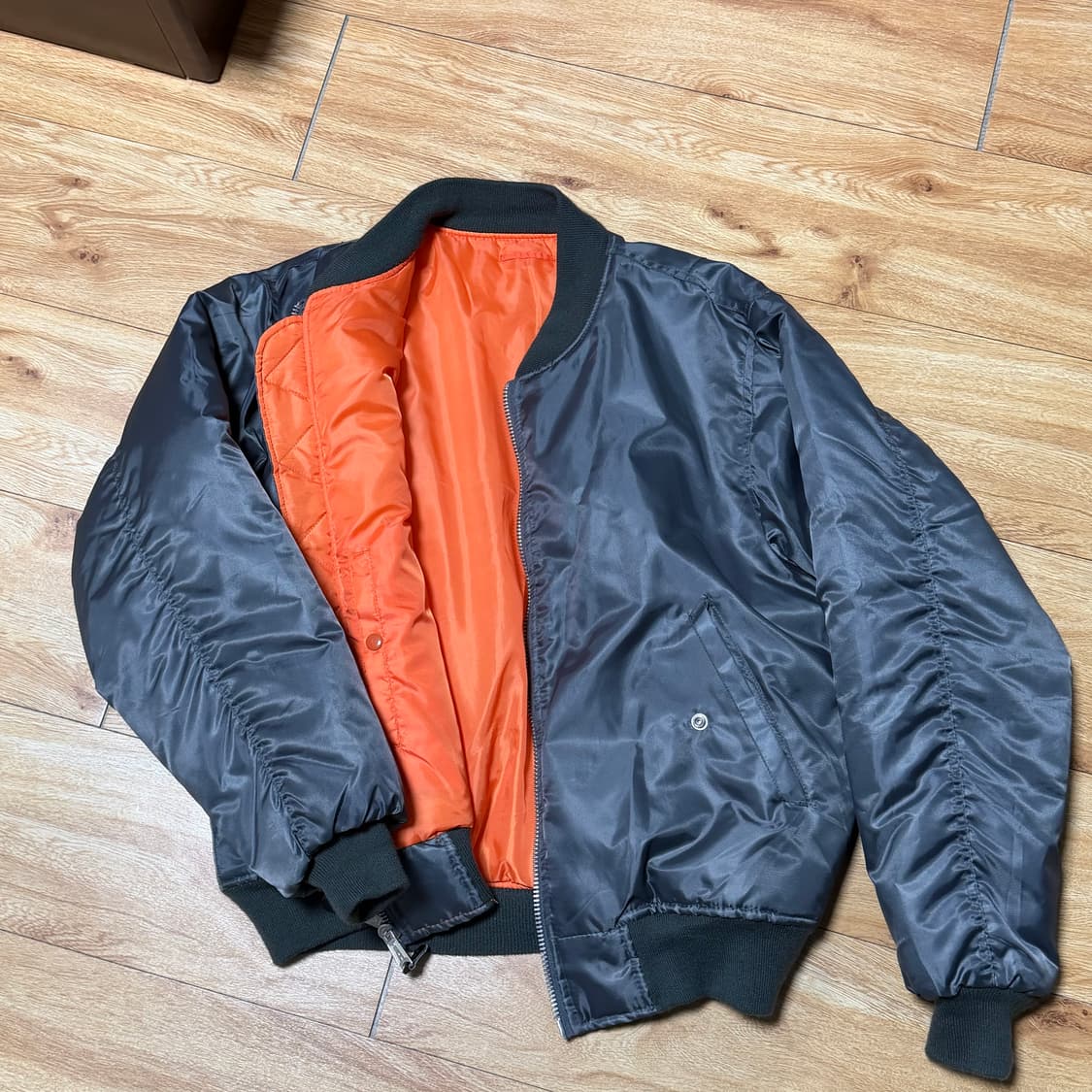 로스코 MA-1 항공 점퍼 카키색 상품이미지3