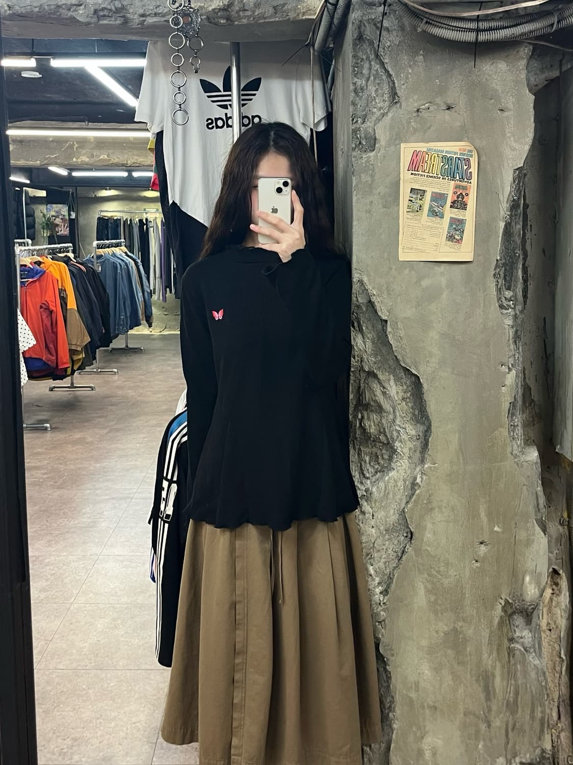 안나수이 프릴넥 니트 블랙 77 #csz2155 상품이미지2