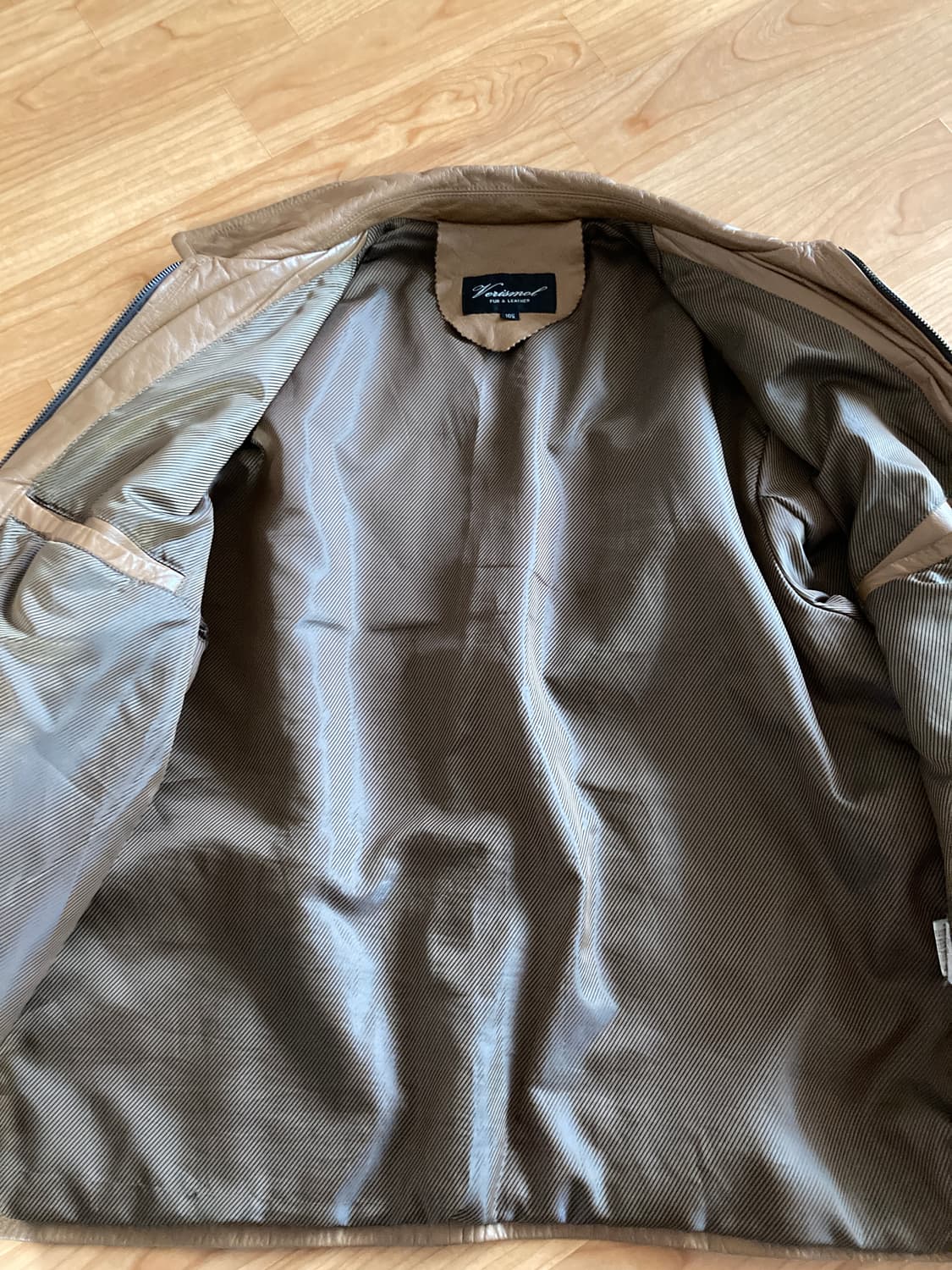 (105) 리얼 레더 브라운 레더 자켓 상품이미지5