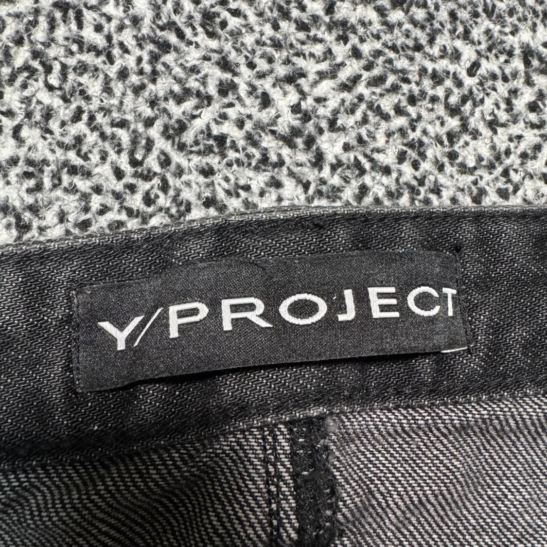 Name : 와이프로젝트 팝업진 흑청 데님 디테일 와이드팬츠 :)  상품이미지8