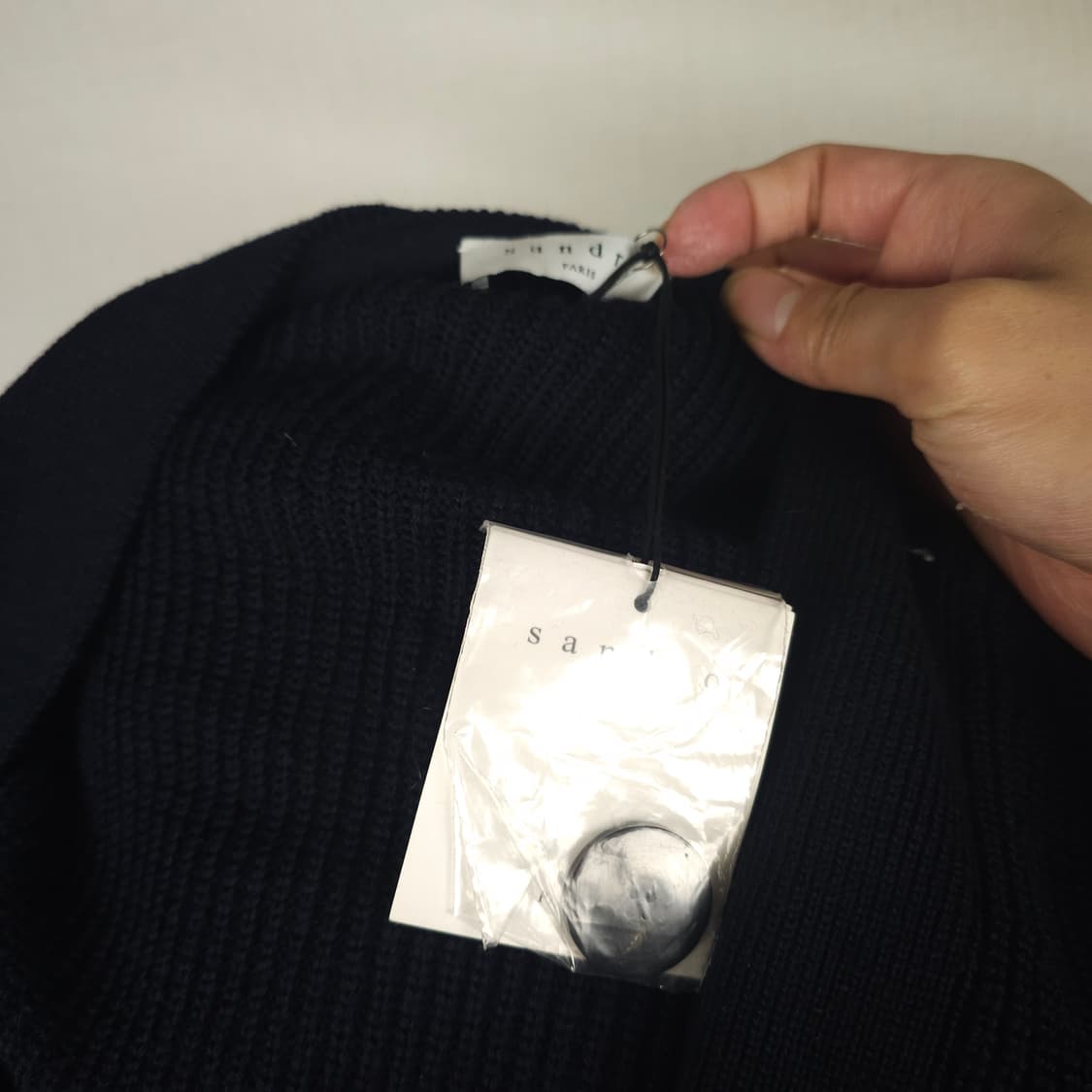 산드라 니트가디건 남자110사이즈 새상품  상품이미지3