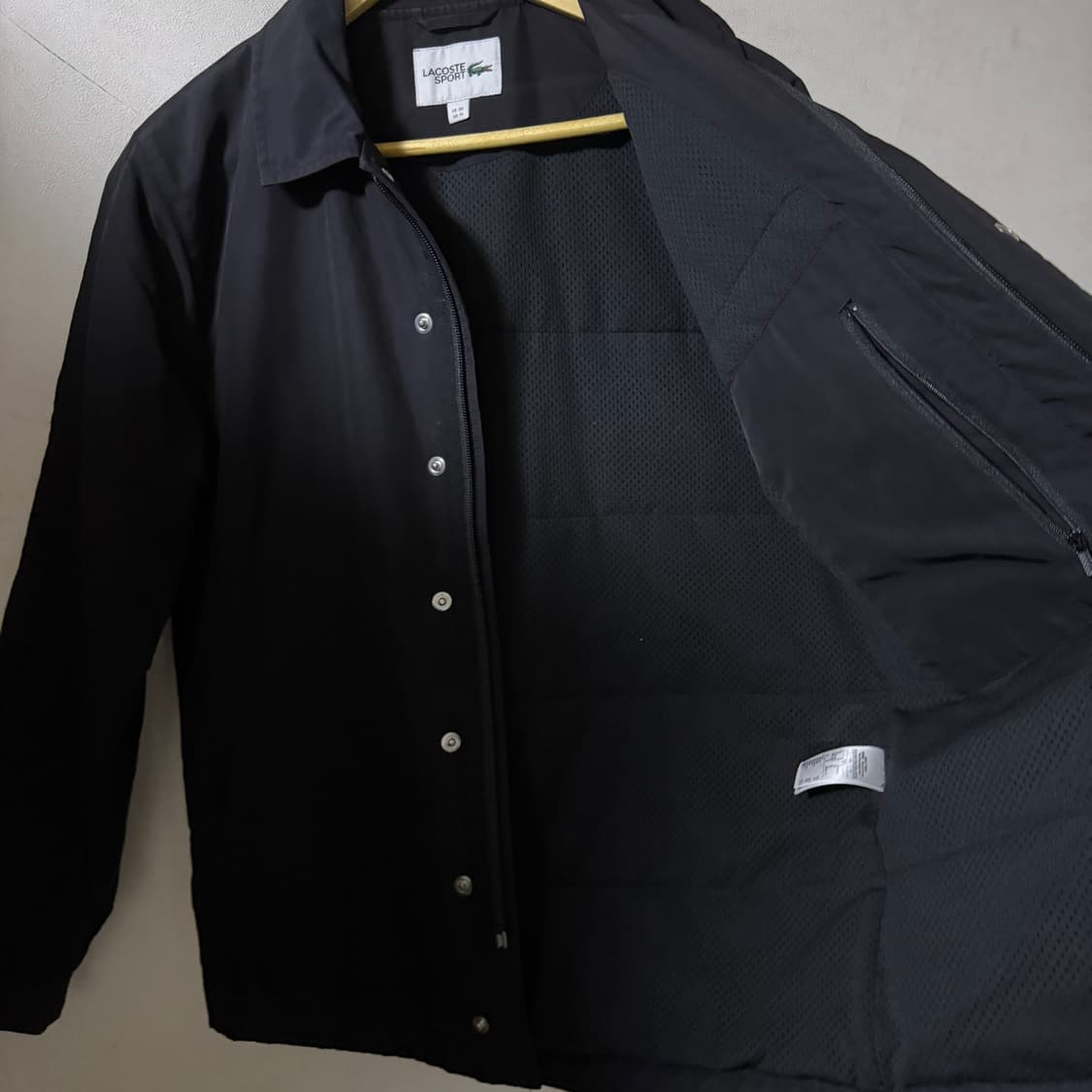 라코스테 스포츠 남성 간절기 코치 자켓 L (남성 100-슬림 105) 상품이미지6
