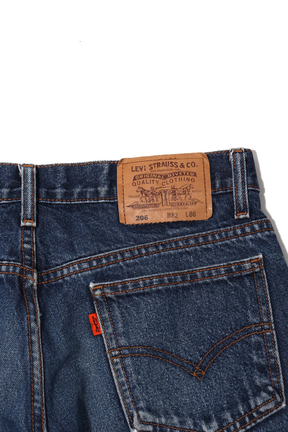LEVIS 206 90s 오렌지 탭 데님 팬츠 size 31 상품이미지9
