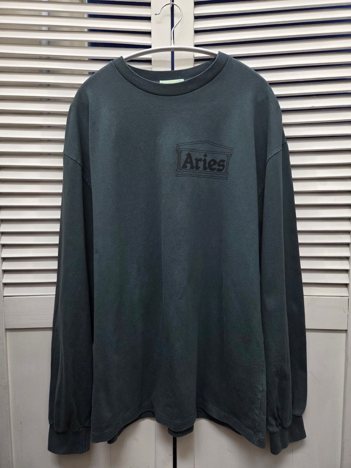 에리즈 Aries 템플 딥그린 티셔츠 상품이미지1