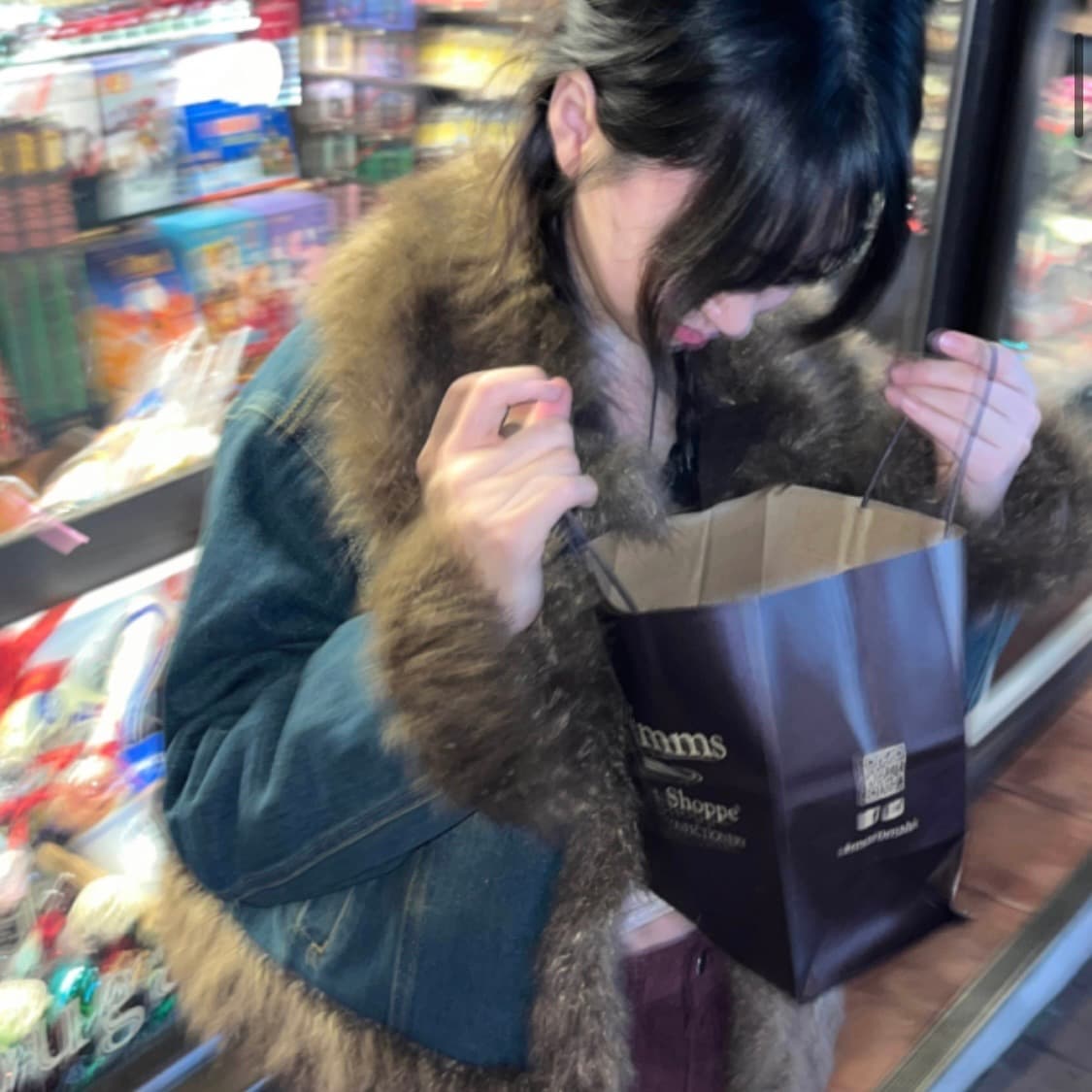 김아홉 퍼데님자켓 상품이미지4