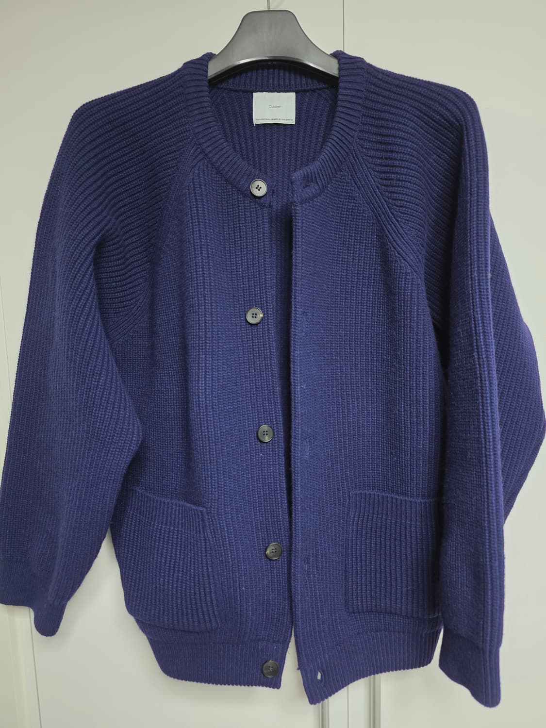 Cobber 네이비 가디건  상품이미지1