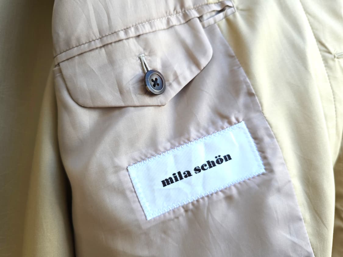 밀라숀 실크 코트 (made in japan) 상품이미지5