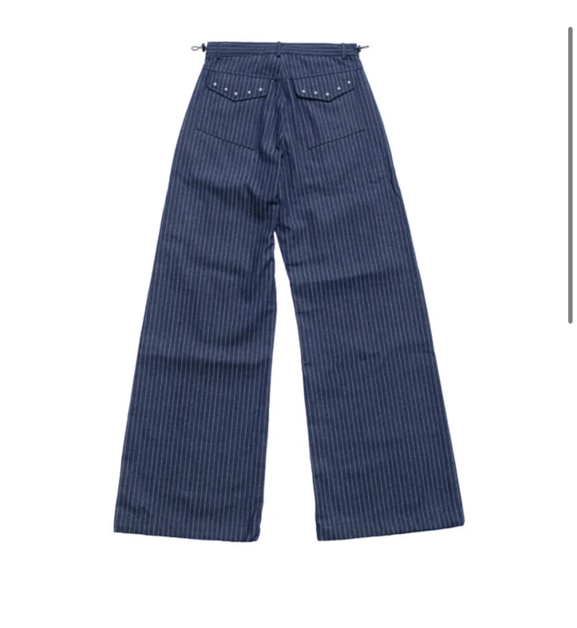 탄산마그네슘 코튼 와이드팬츠 스트라이프 상품이미지2