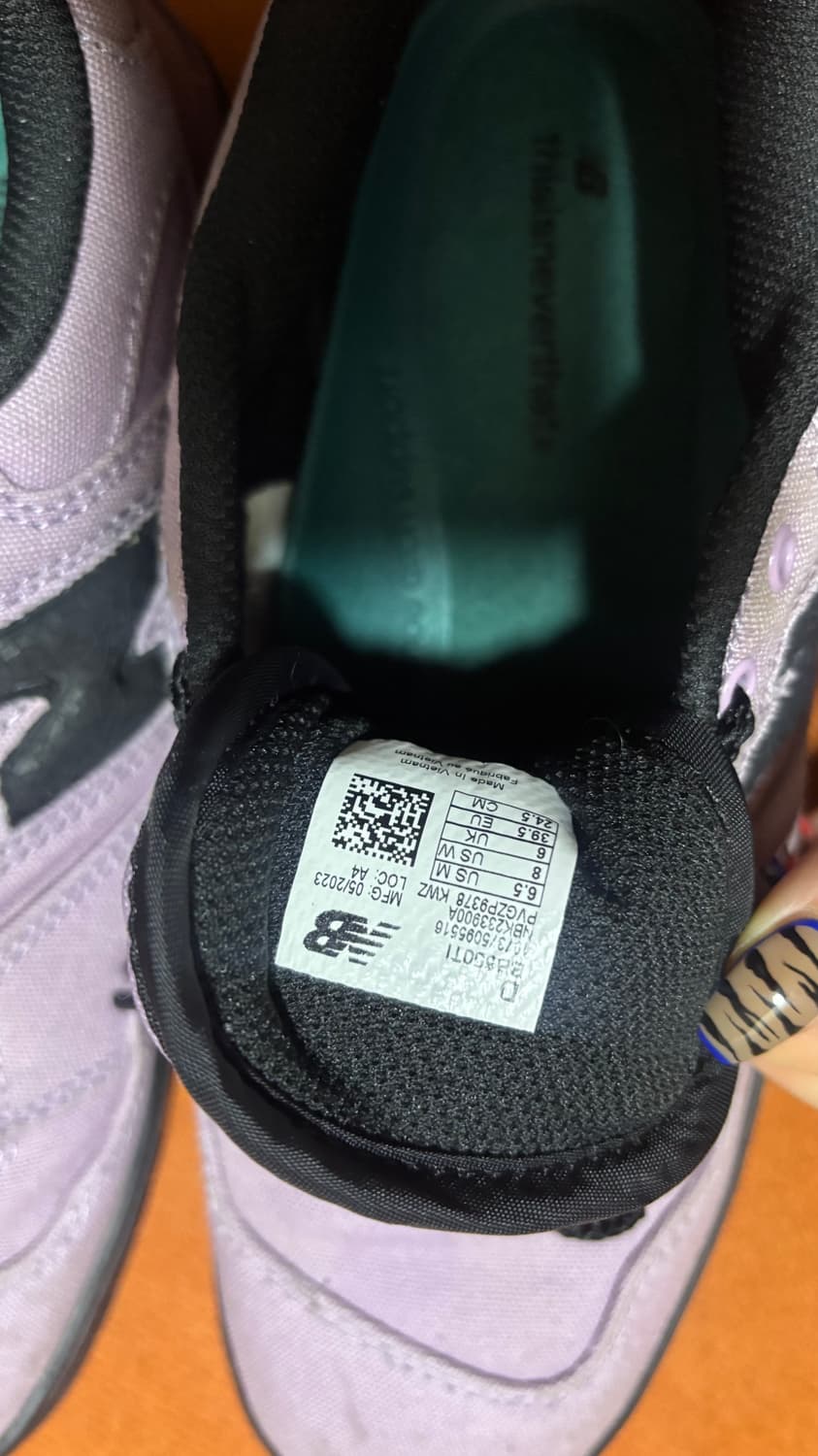 (245) 뉴발란스 디스이즈네버댓 550 라벤더 블랙 (245) 상품이미지3