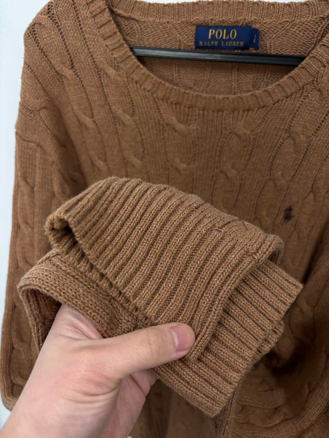 폴로랄프로렌 케이블 울 니트  상품이미지3