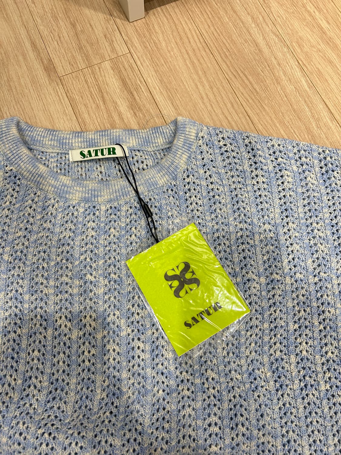 세터 이비자 메시드 니트 블루 스카이 L 상품이미지6