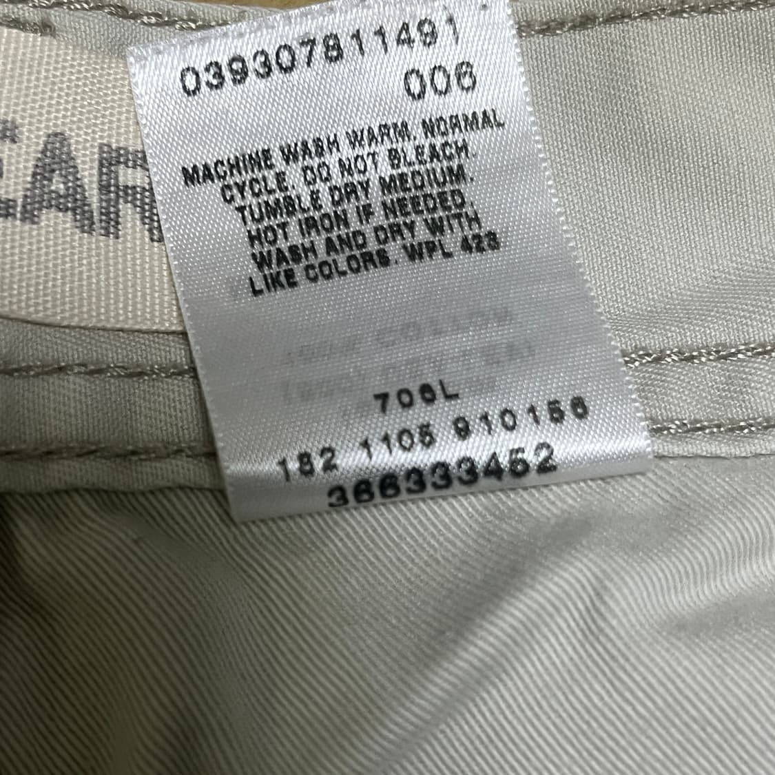 00‘s 리바이스 웨크웨어 카고 쇼츠 상품이미지5