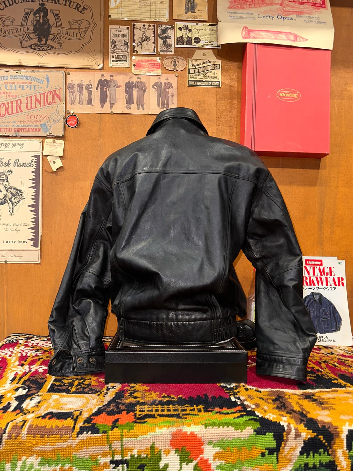 ( L-XL ) 가죽자켓 레더자켓 봄버자켓 항공점퍼 푸퍼자켓 양가죽 상품이미지4