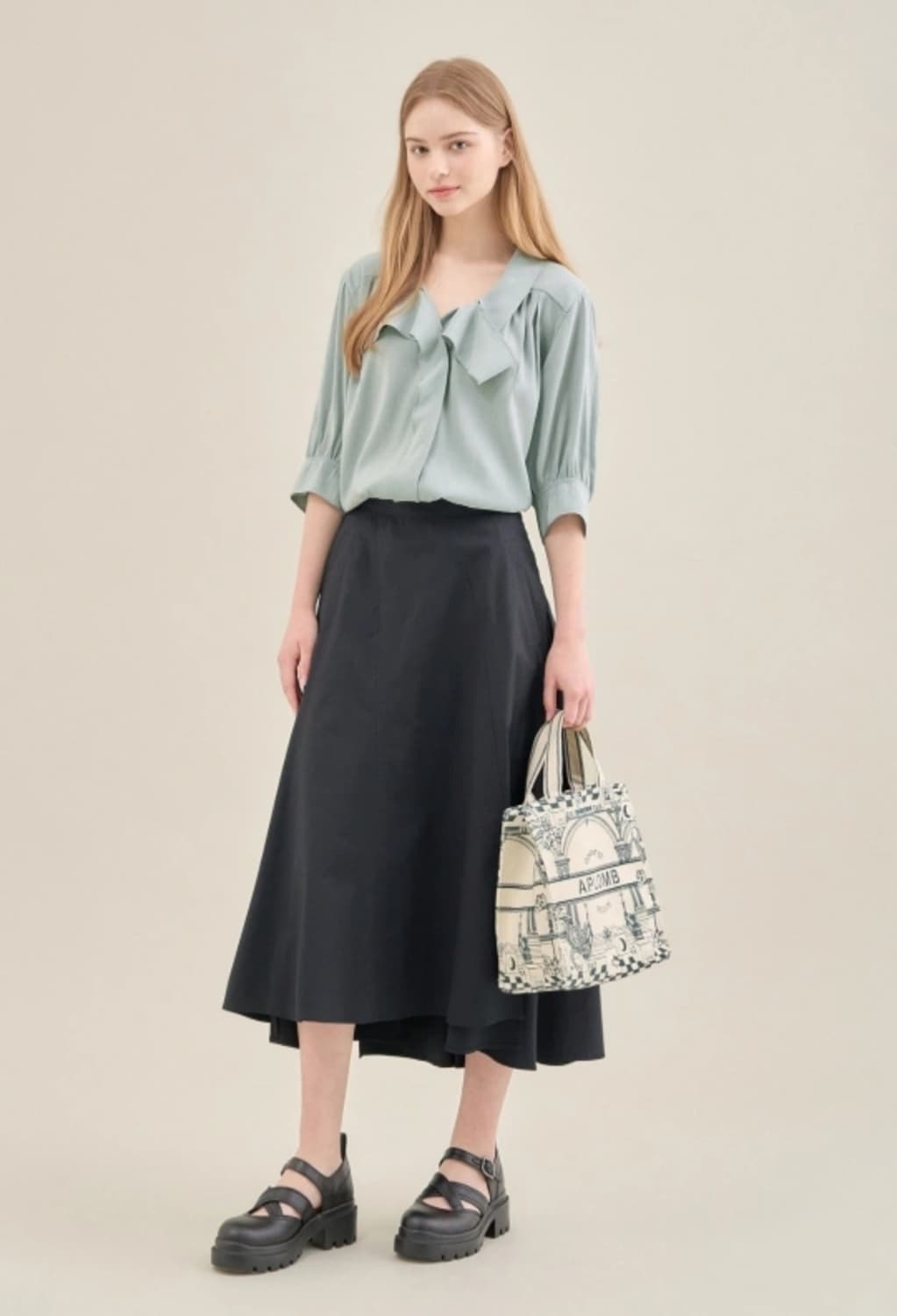 무배) 새상품) 한섬 SJSJ 북토트백 가방 북 토트백 SJ 에스제이 상품이미지5