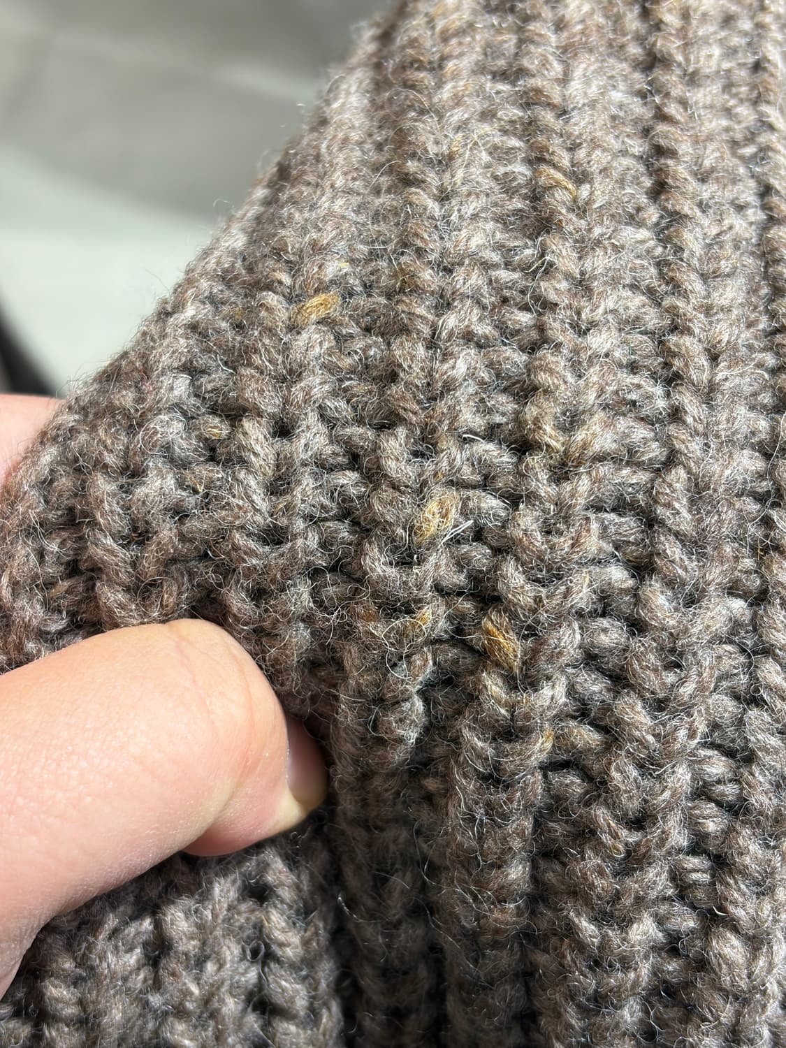 80s Comme des Garcons Homme 헤비울 니트 상품이미지10