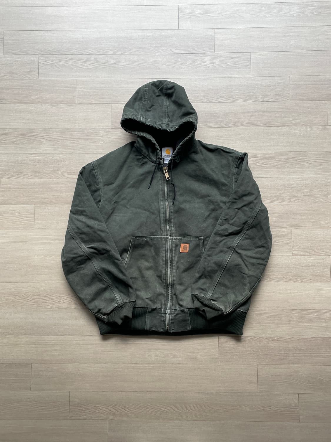 칼하트 j130 mos 모스 액티브 샌드스톤 빈티지 carhartt 상품이미지1