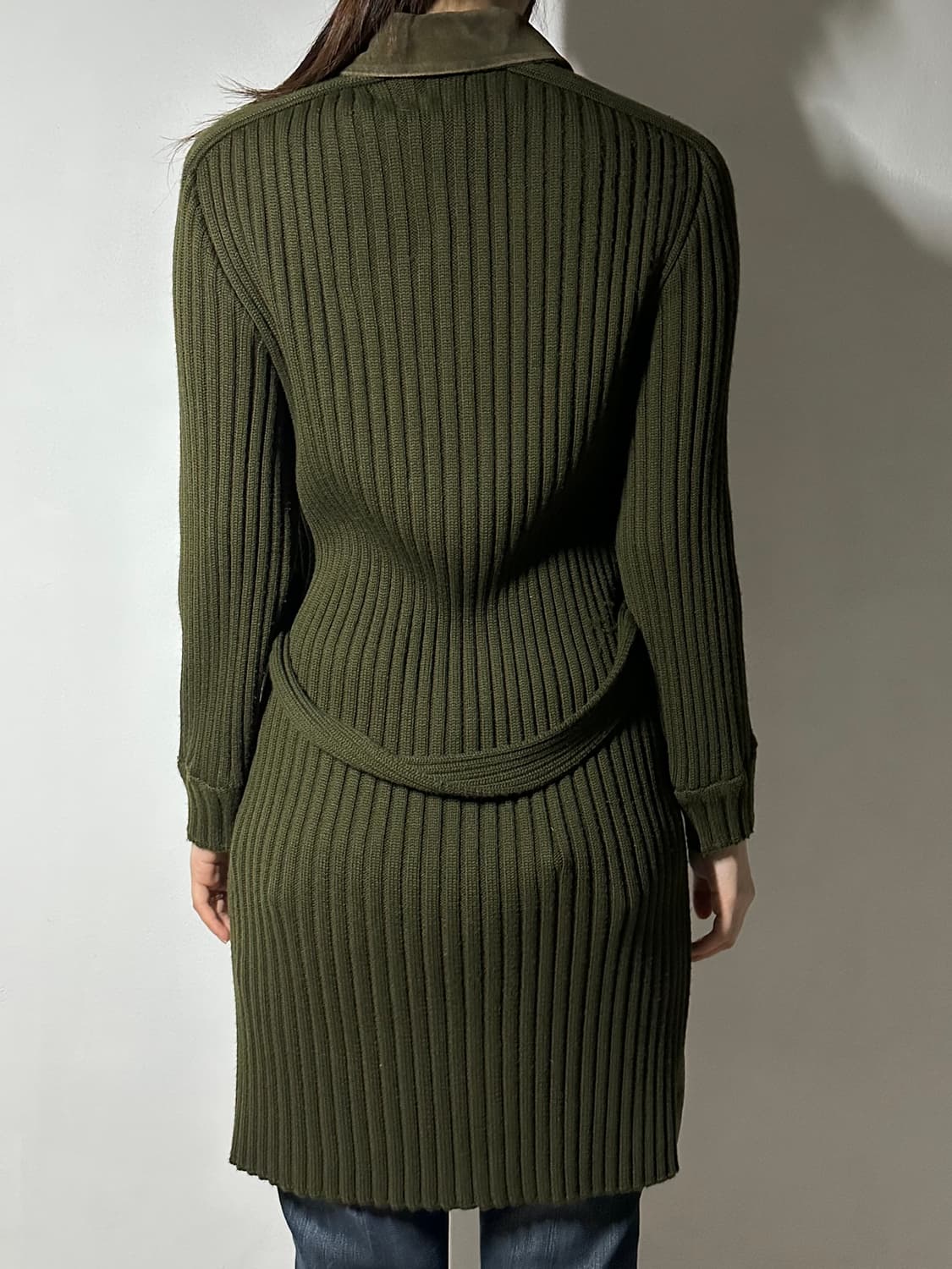 MAX&Co. Suede × Knit Coat 상품이미지3