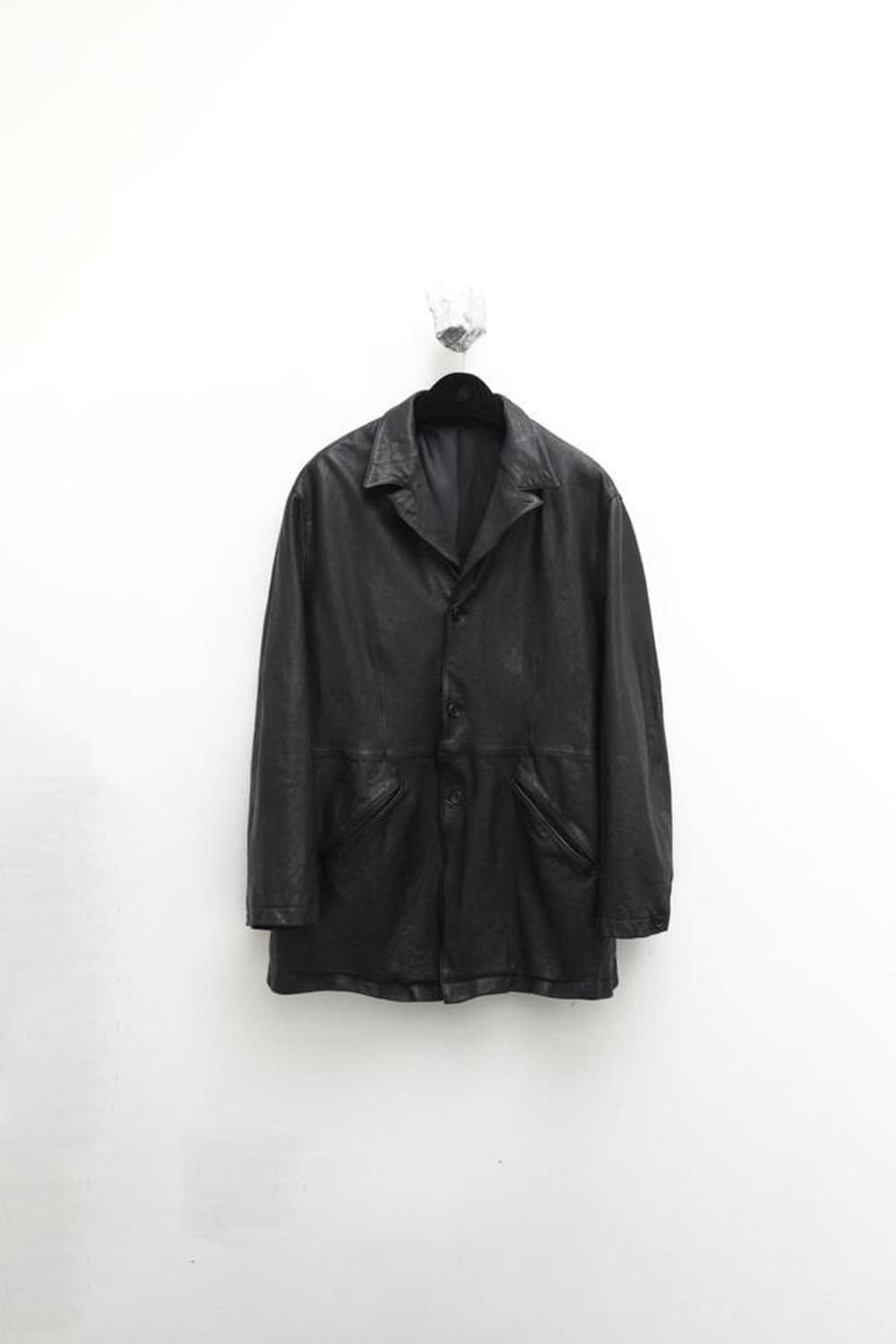 24fw 유스 워시드레더 새상품 상품이미지1