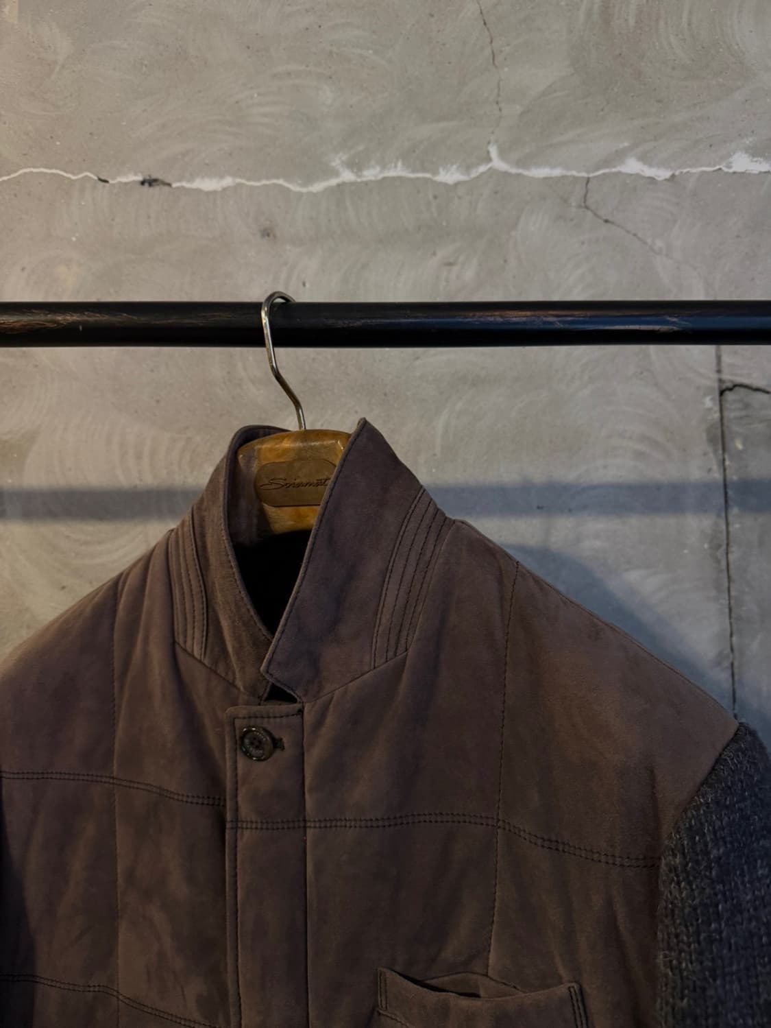 로가디스 스웨이드 자켓 남성100 상품이미지4