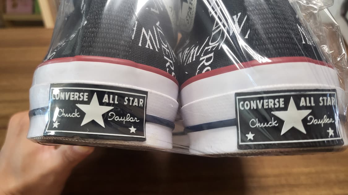 컨버스 x JW앤더슨 하이 블랙 상품이미지7