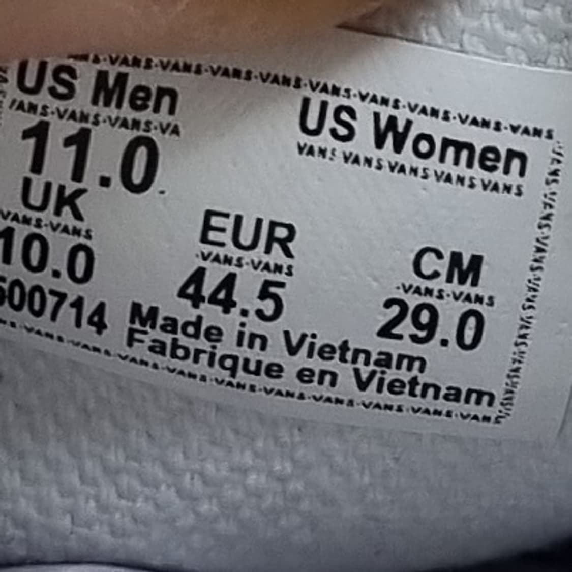 반스 에라 화이트 남성스니커즈290 상품이미지6