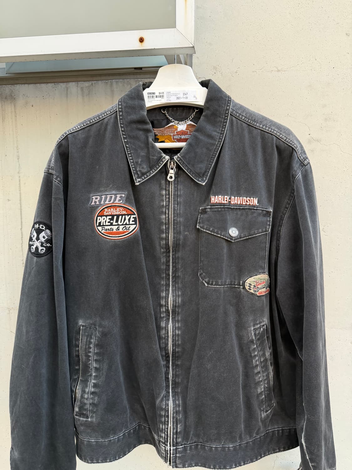 할리데이비슨 디트로이트 워크 자켓 (RARE) 상품이미지2