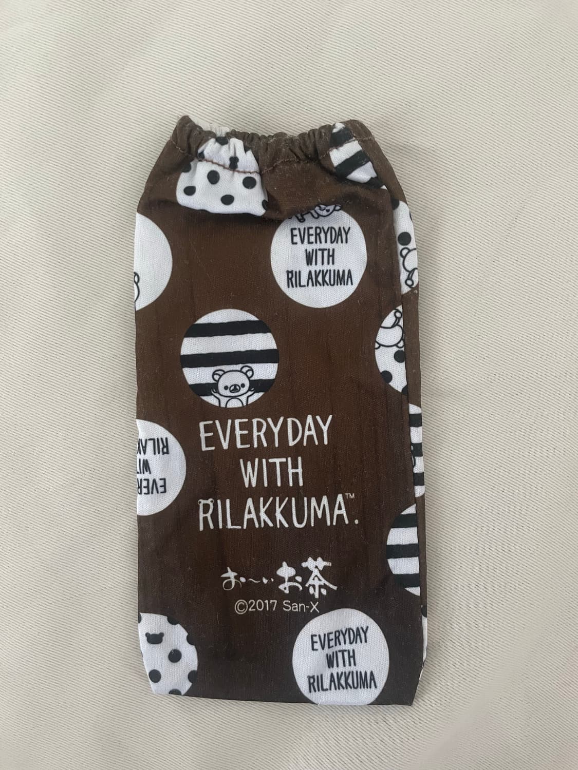 리락쿠마 빈티지 보틀커버 물병케이스🤎 상품이미지1