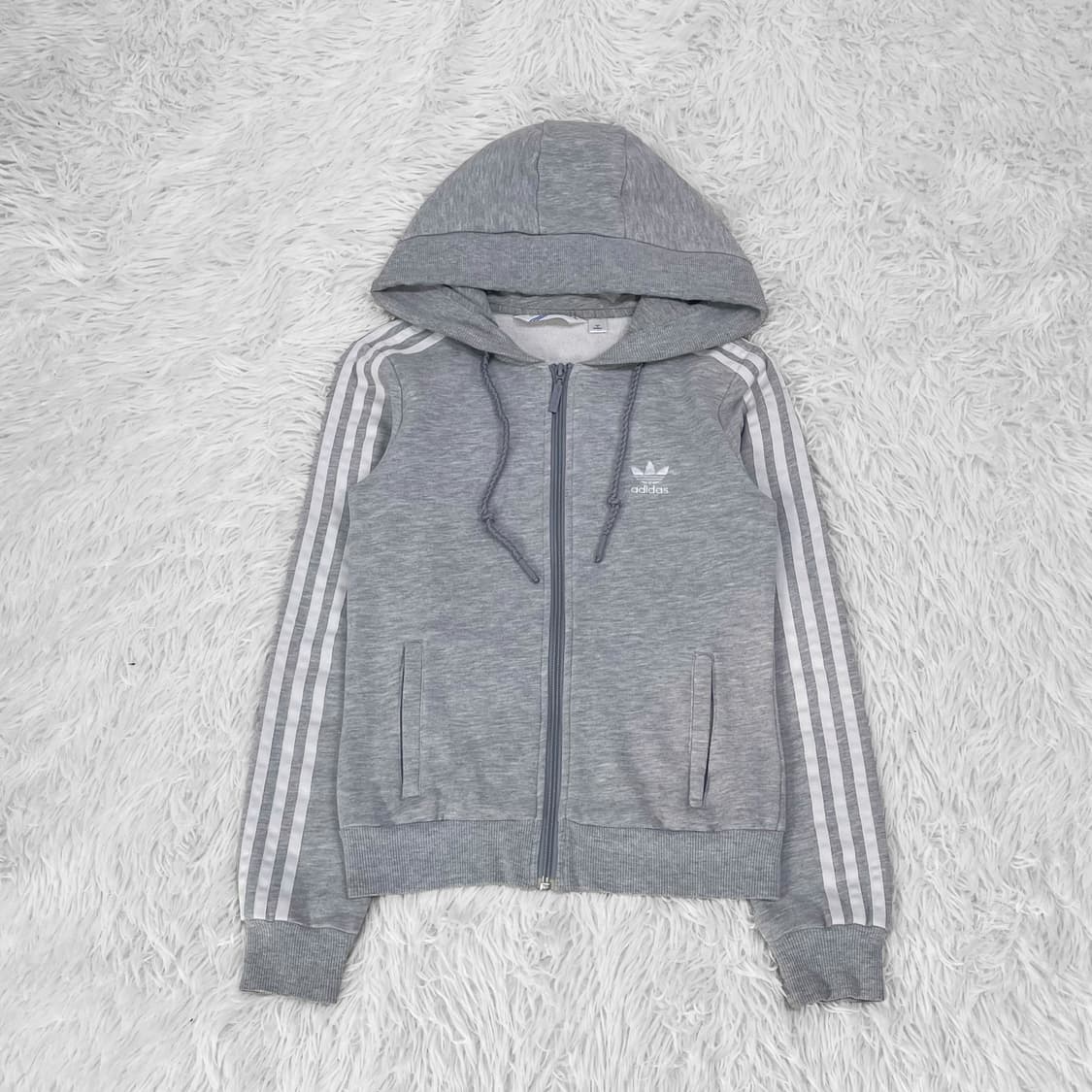 아디다스 파이어버드 후드집업 그레이 상품이미지2