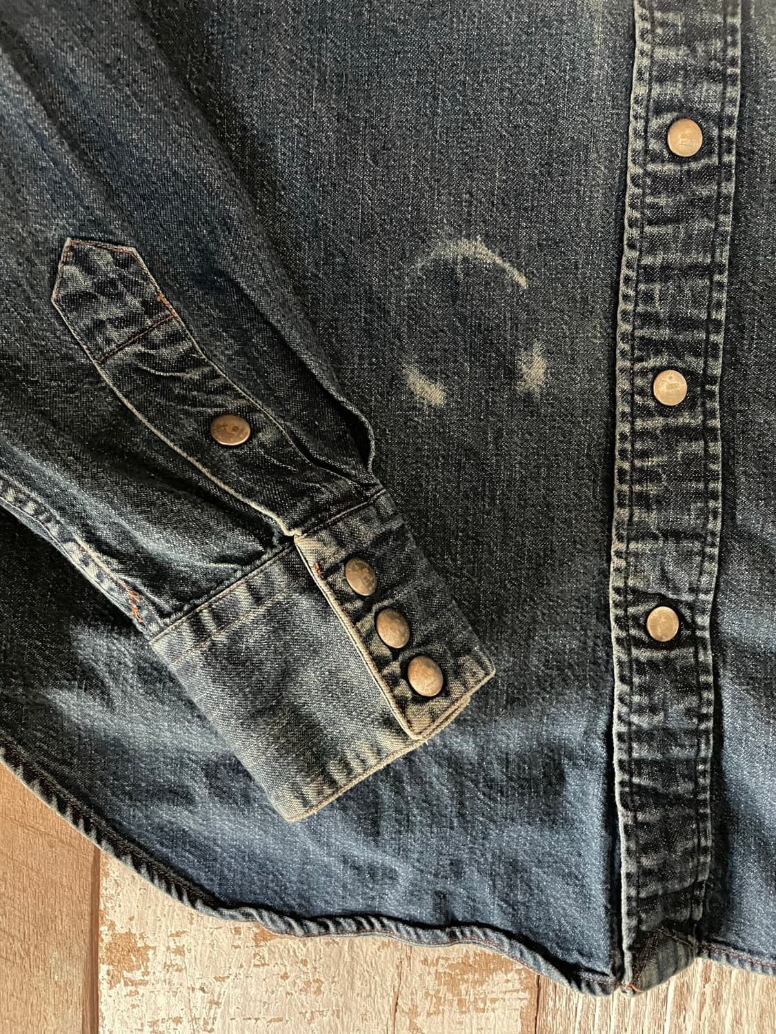 Polo Ralph Lauren 90s Western Denim Shir 상품이미지3