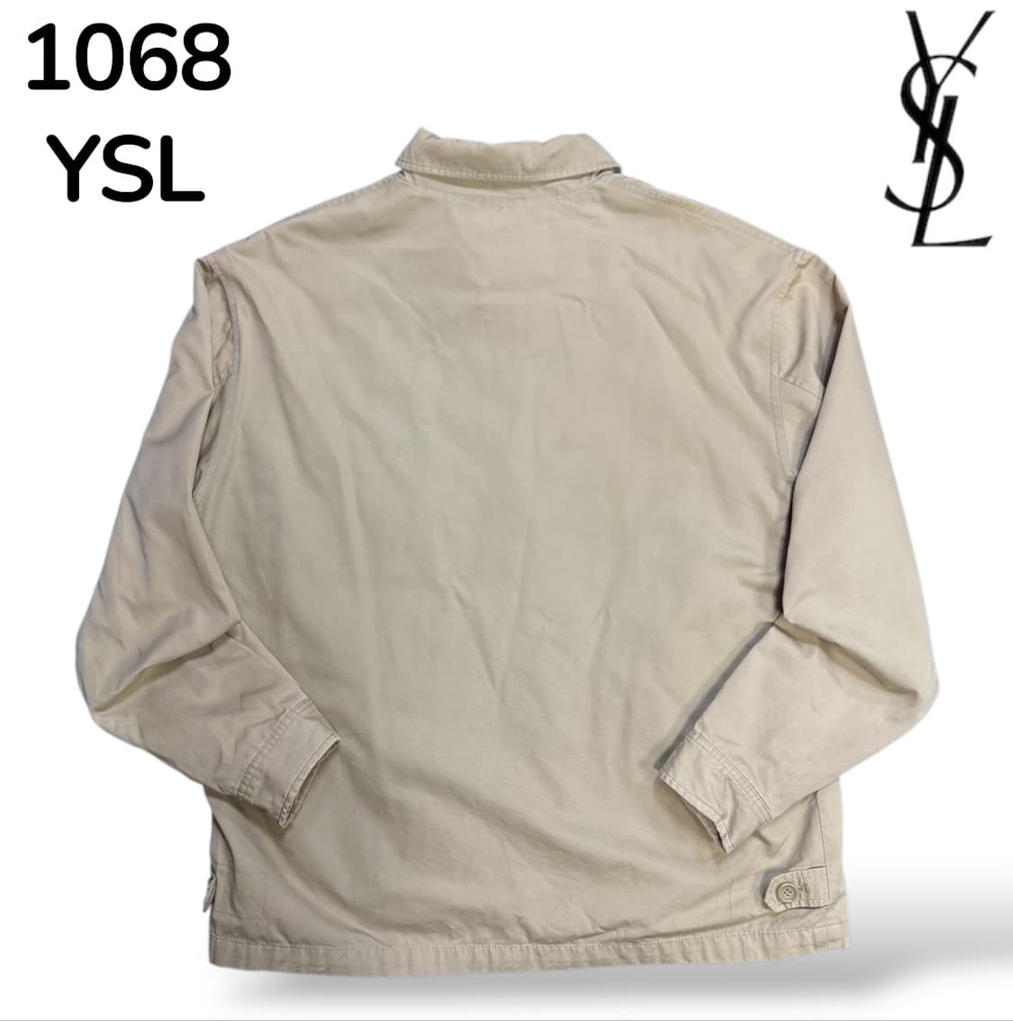 입생로랑 베이지 블루종 M 상품이미지2