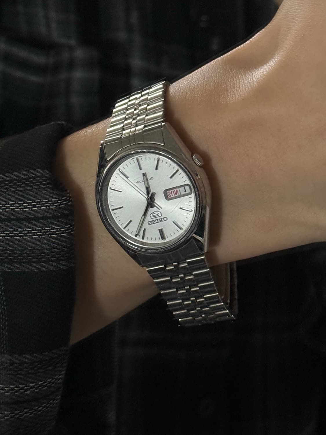 SEIKO 5 빈티지 오토매틱 시계 상품이미지5