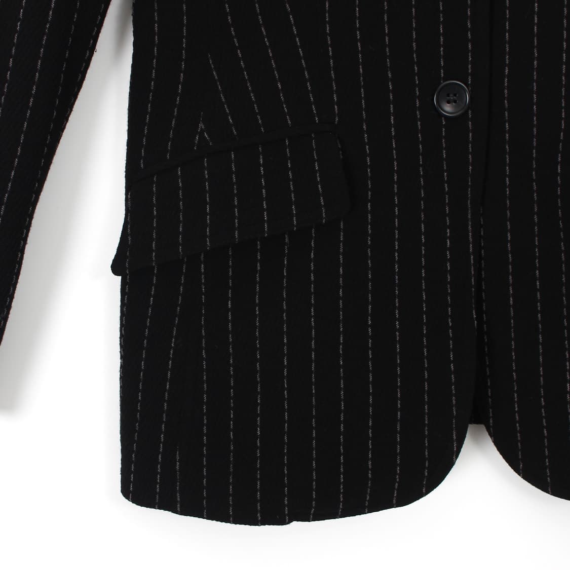 아르마니 Armani 울 모직 클래식 스트라이프 싱글 자켓 상품이미지3