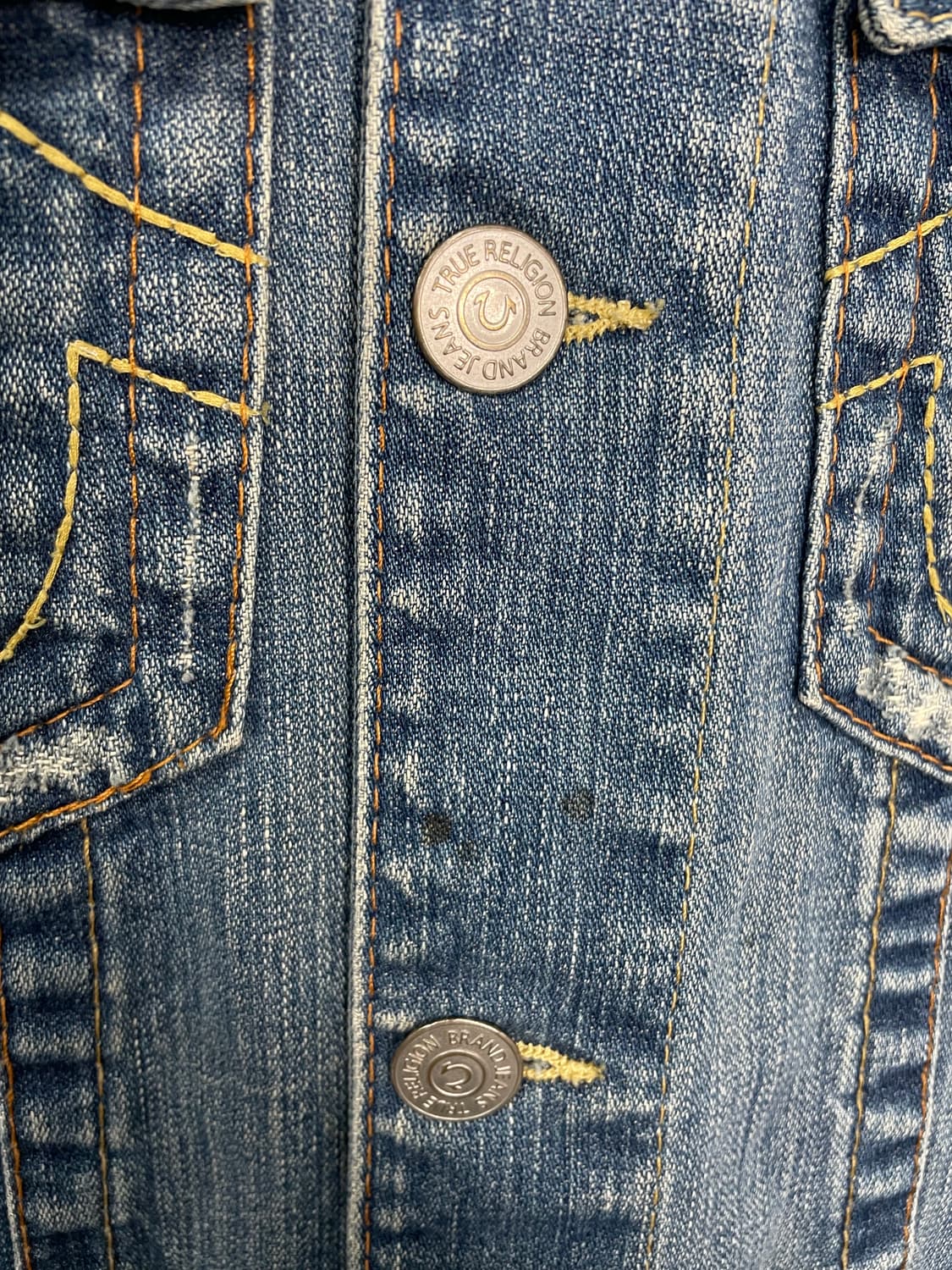 트루릴리젼 데님 트러커 자켓 H2221 상품이미지7